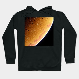 The Moon - AI-Generated Image Hoodie